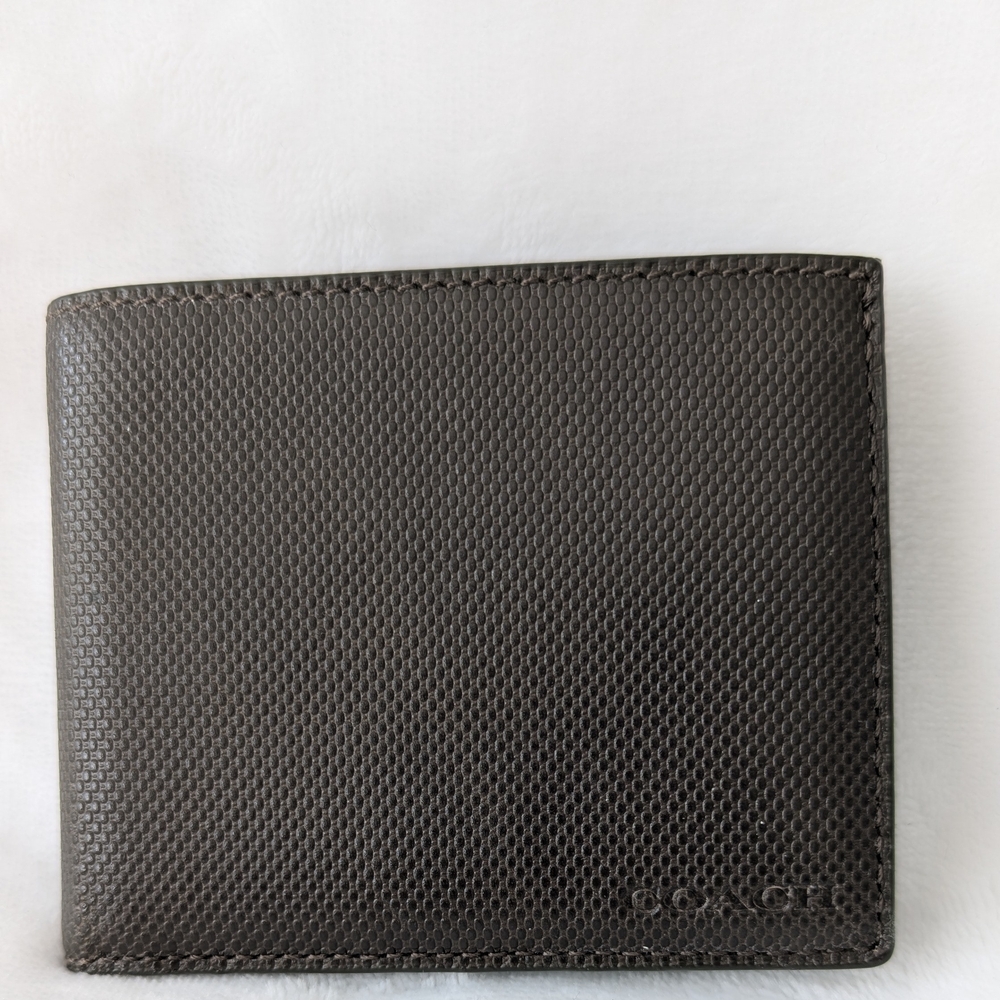 Coach Brown Leather Wallet - Picture 2 of 9